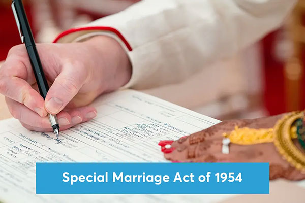 Special Marriage Act assistance